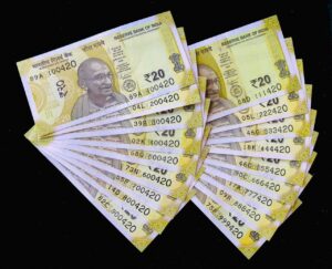 20 Rs New Design Semi fancy numbers 111420 to 999420 & 100420 to 900420 18 notes set