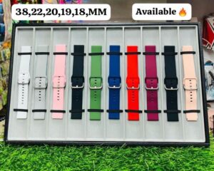 Watch Belt With Steel Lock (Mix Colour)